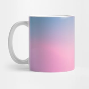 Blue Pink and Purple Gradient Abstract Design Mug